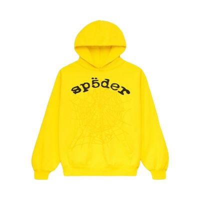 Sp5der Legacy Hoodie Yellow